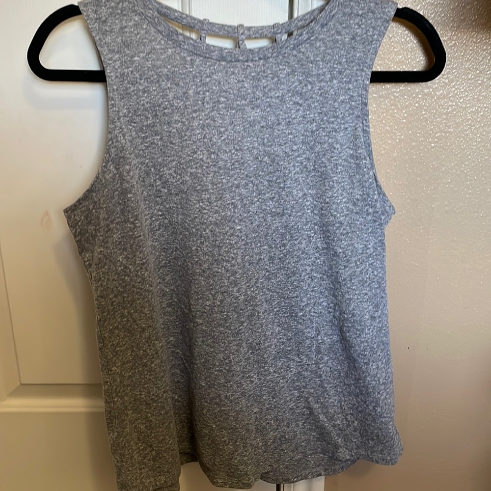 Tank top with detailed back